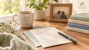 write to someone after long